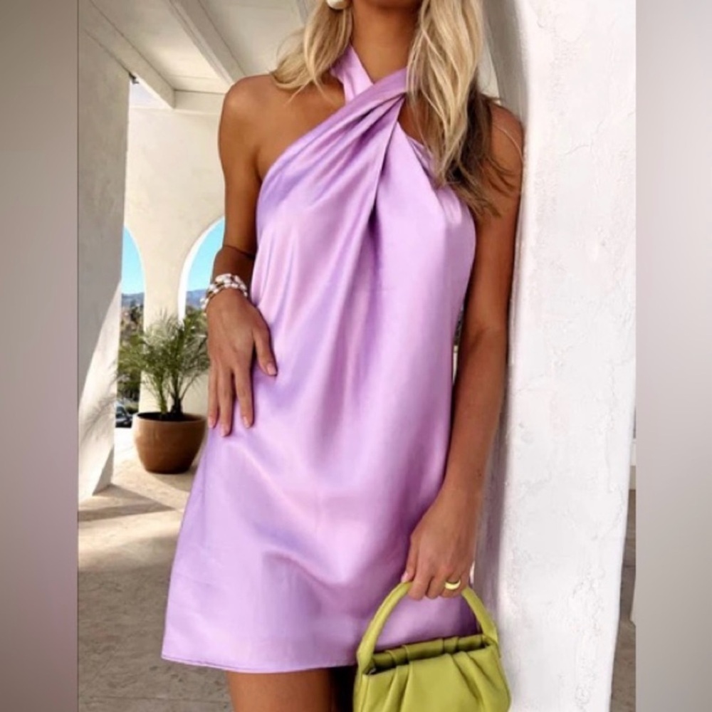 Show me your mumu Jasmine halter dress NWT